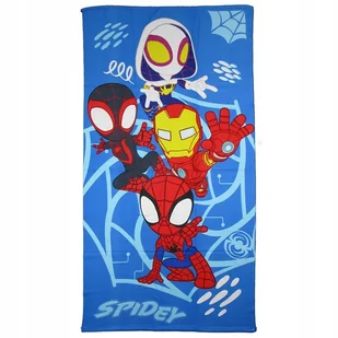 Ręcznik kąpielowy, plażowy Spidey i Super Kumple (078039) 70cm x 140xm - Okrycia kąpielowe dla dzieci Ręcznik kąpielowy, plażowy Spidey i Super Kumple (078039) 70cm x 140xm - Okrycia kąpielowe dla dzieci - miniaturka - grafika 1