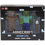 Gadżety dla graczy - Figurka MATTEL Minecraft Diamentowy Poziom Zombie HTM05 - miniaturka - grafika 1