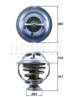 Termostat, płyn chłodzący Mahle TX 123 95D - Termostaty - miniaturka - grafika 1