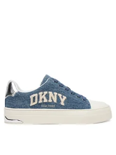 DKNY Trampki York K3566352 Granatowy - Trampki damskie - miniaturka - grafika 1