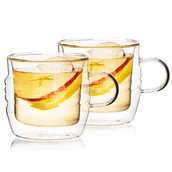 Szklanki - 4Home Szklanka termiczna Stripe Hot&Cool 250 ml, 2 szt. - miniaturka - grafika 1