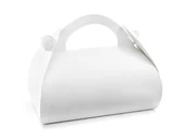 Gadżety na imprezę - PartyDeco Pudełko na ciasto "Gałązki", biały, 10 szt PUDCS8-008 - miniaturka - grafika 1