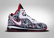 Koszykówka - Nike Lebron 8 Gs Graffiti - miniaturka - grafika 1