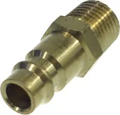 Akcesoria pneumatyczne - TECHNIC Bgs Końcówka męska szybkozłączki US - gwint zewn. 1/4" B.3222 - miniaturka - grafika 1