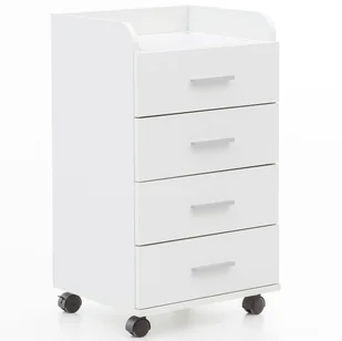 Pojemnik biurowy FineBuy White 70,5 cm Kontener - Szafki biurowe - miniaturka - grafika 1
