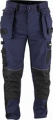 Odzież robocza - Spodnie Slimfit Z Multikieszeniami Xl/56, Gramatura 270G/M2 Dedra - miniaturka - grafika 1