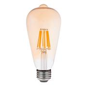 Żarówki LED - Lumido Żarówka filamentowa LED barwa ciepły biały LUMIDO E27 8W 720lm ozdobna LUM0084 - miniaturka - grafika 1
