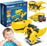 Zabawki interaktywne dla dzieci - Happy Kiddo PBM02 DINOZAUR SOLARNY PICASSO - miniaturka - grafika 1