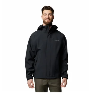 Męska kurtka wiosenna Columbia Earth Explorer™ II Shell Rozmiar: XXL / Kolor: czarny - Kurtki męskie - miniaturka - grafika 1
