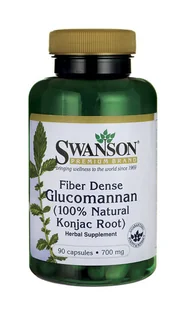 SWANSON Glukomannan 700mg, 90kaps. 21SWAGLUKO - Suplementy naturalne - miniaturka - grafika 1