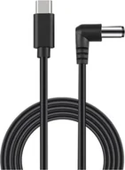 Akcesoria do drona - BRDRC KABEL ZASILAJĄCY DO ŁADOWARKI AKUMULATORA DJI AVATA GOGLE FPV V2 USB C - DC 130 CM - miniaturka - grafika 1