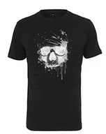 Koszulki męskie - Mister Tee (misuq) męski Water Paint Skull Tee T-Shirt, czarny, xxl MT620 - miniaturka - grafika 1