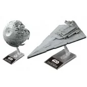 Modele do sklejania - Revell Modele do sklejania Star Wars Gwiazda Śmierci i Krążownik Imperium 1/14500 GXP-736709 - miniaturka - grafika 1