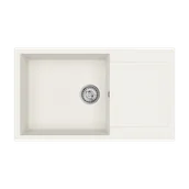 Zlewozmywaki - Teka CLIVO 60 B-TQ 1B 1D biały 115350006 - miniaturka - grafika 1