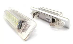 Mercedes W202, W210 lampki rejestracji LED 2szt - Oświetlenie samochodowe - akcesoria - miniaturka - grafika 1