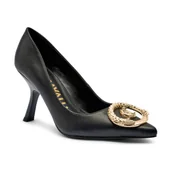 Czółenka - Just Cavalli Skórzane szpilki - miniaturka - grafika 1