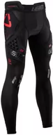 Spodnie sportowe męskie - Leatt DBX 6.0 3DF Impact Pants Men, czarny L 2022 Spodenki ochronne - miniaturka - grafika 1