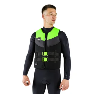 Kamizelka asekuracyjna męska JOBE Neoprene czarno-zielona 244922004 XL+ - Sprzęt asekuracyjny i ratunkowy - miniaturka - grafika 1