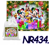 Puzzle - PUZZLE 110 EL.UKŁADANKA DLA DZIECI MYSZKA MIKI ŚWIĘTA+ WORECZEK Z NADRUKIEM - miniaturka - grafika 1