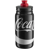 Shakery i bidony sportowe - ELITE bidon rowerowy Fly Coca Cola Black 550 ml EL01604147 SS19 - miniaturka - grafika 1