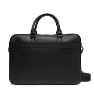 Torby na laptopy - Torba na laptopa Tommy Hilfiger Th Corp Computer Bag AM0AM13222 Czarny - miniaturka - grafika 1