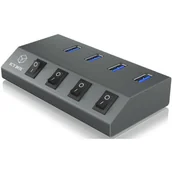 Huby USB - RaidSonic HUB USB RaidSonic IB-HUB1405 - miniaturka - grafika 1