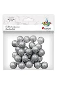 Zabawki kreatywne - Kulki styropianowe 20mm 30szt srebrne - miniaturka - grafika 1