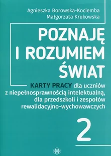 Harmonia Poznaję i rozumiem świat 2. Karty pracy dla uczniów z niepełnosprawnością intelektualną - Agnieszka Borowska-Kociemba, Małgorzata Krukowska - Pedagogika i dydaktyka - miniaturka - grafika 1