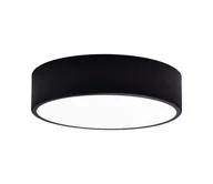 Lampy sufitowe - Brilagi - Plafon łazienkowy CLARE 2xE27/24W/230V śr. 30 cm czarny IP54 - miniaturka - grafika 1