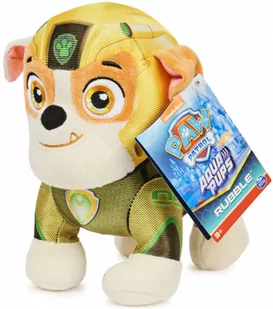 Psi Patrol pluszowa maskotka Rubble Aqua Pups Spin Master - Maskotki i pluszaki - miniaturka - grafika 1