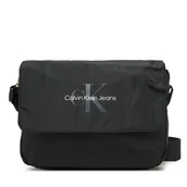 Torby męskie - Saszetka Calvin Klein Jeans Sport Essentials Ut Flap Cb22 LV04G3031G Czarny - miniaturka - grafika 1