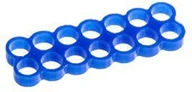 Maskownice do kabli - Organizer E22 Grzebień Niebieski 1 sztuka SC-405-E2 - miniaturka - grafika 1