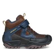 Buty dla chłopców - Śniegowce Geox J N.Savage B.B Abx A J841WA 011BC C0947 D Brązowy - miniaturka - grafika 1