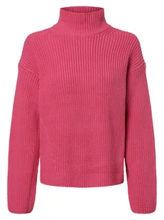 Marc O'Polo Sweter damski Kobiety dzianina grubo tkana wyrazisty róż jednolity, S - Swetry damskie - miniaturka - grafika 1