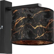 Lampy ścienne - Lampex Loris kinkiet 1-punktowy czarny LPX0085/K - miniaturka - grafika 1