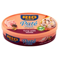 Konserwy i dania rybne - .Rio Mare pasztet z tuńczyka z oliwkami 115g - miniaturka - grafika 1
