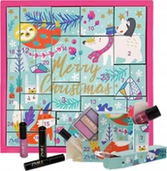 Palety i zestawy do makijażu - Kalendarz Adwentowy Makeup Z Kosmetykami Zestaw - miniaturka - grafika 1