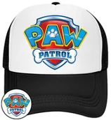 Czapki i chusty sportowe męskie - CZAPKA Z DASZKIEM PSI PATROL DLA DZIECI SIATKA CZARNA BEJSBOLÓWKA - miniaturka - grafika 1