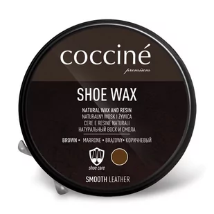 Pasta do butów Coccine Shoe Wax 40 g - Brązowa (55/32/40/14C) - Akcesoria obuwnicze - miniaturka - grafika 1