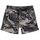 Kąpielówki męskie - Szorty kąpielowe Brandit Swimshort Basic - Grey / Camo XL [XL] - miniaturka - grafika 1