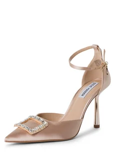 Steve Madden Sandały Kobiety Sztuczne włókno beżowy jednolity, 36 - Sandały damskie - miniaturka - grafika 1