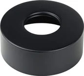 Węże prysznicowe - SOTBE Wąż prysznicowy Rozeta do baterii ściennej okrągłą Kolor czarny - miniaturka - grafika 1