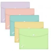 Szkolne artykuły papiernicze - Teczka kopertowa A5 Pp Urban pastel mix (5szt) - miniaturka - grafika 1