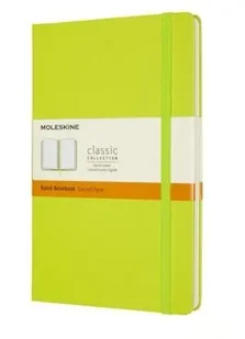 Notes Classic L 13x21 linia 240str TW lemon green - Moleskine - Notesy i bloczki - miniaturka - grafika 1