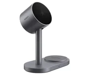 Ładowarki do telefonów - Aukey LC-MC213 MagFusion 2w1 Qi2.2 25W Szary - miniaturka - grafika 1