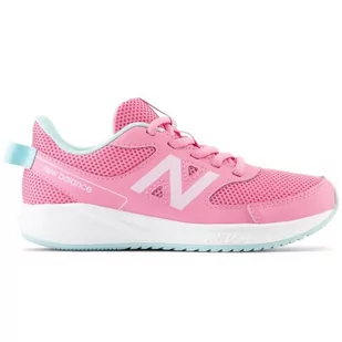 Buty New Balance Jr YK570PC3 różowe - Buty dla dziewczynek - miniaturka - grafika 1