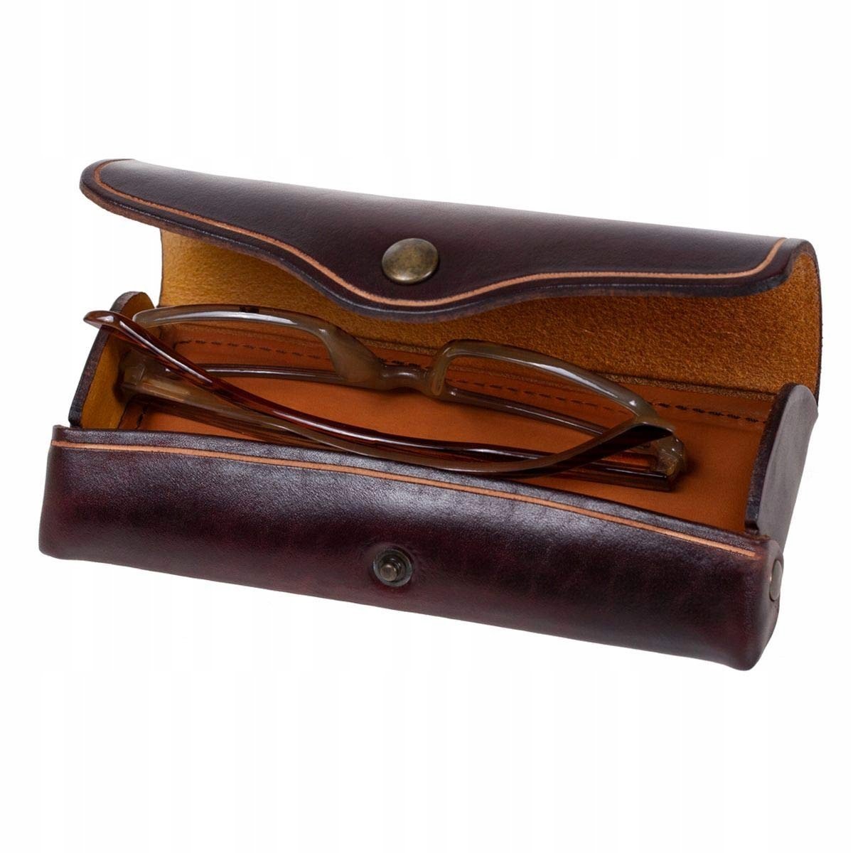 Etui na okulary skóra naturalna