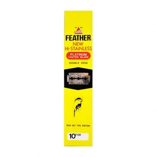 Feather Feather NEW Hi-Stainless Platinium żyletki do maszynek do golenia FP - Akcesoria i części do maszynek do golenia - miniaturka - grafika 1