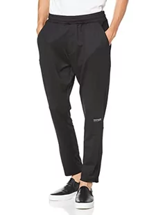 HUGO Duscle_x Spodnie dresowe męskie, Czarny1, S - Spodnie sportowe męskie - miniaturka - grafika 1