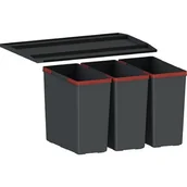 Kosze na śmieci - Franke Easysort 600-2-2 - miniaturka - grafika 1